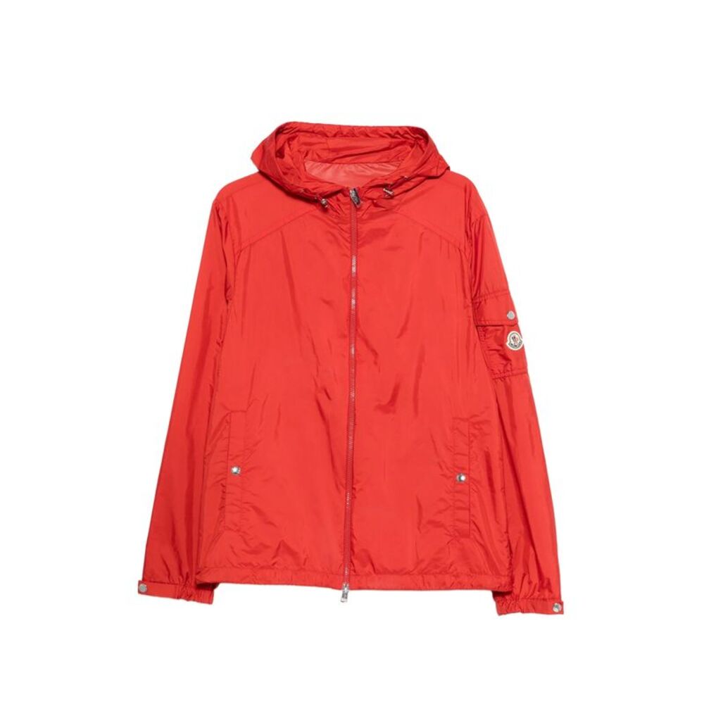 Moncler Red Jackets - Hooded Jackets Men